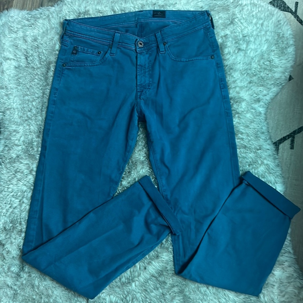 Men’s Blue AG The Tellis Modern Slim fit pants. Size 31W. X 34L. Worn once.
